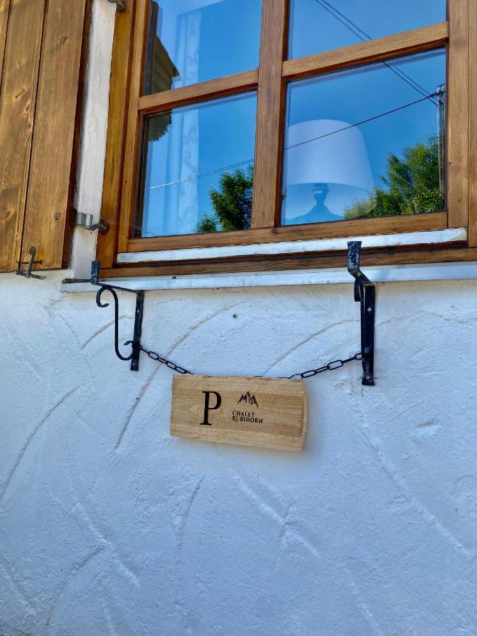 בולסטרלאנג Apartment Chalet Rubihorn Mit Berg-Blick מראה חיצוני תמונה
